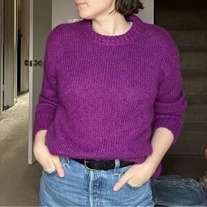 PURPLE SEZANE SWEATER